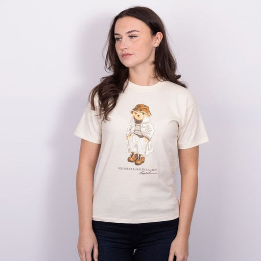 Women BEAR T-SHIRT CREAM